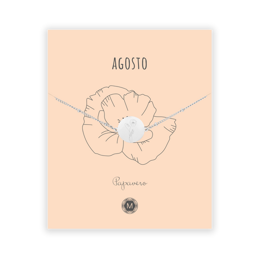 AGOSTO PAPAVERO Bracciale