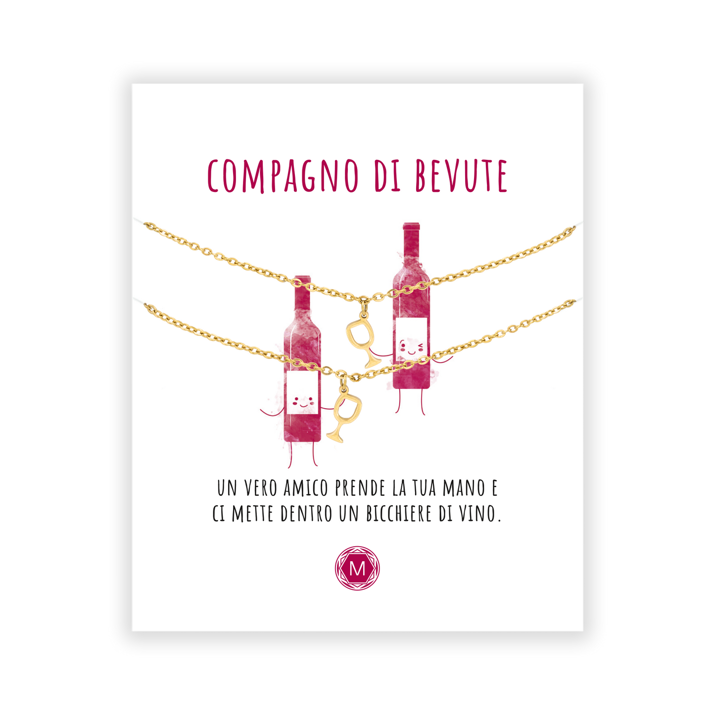 Compagno di bevute 2x Bracciale