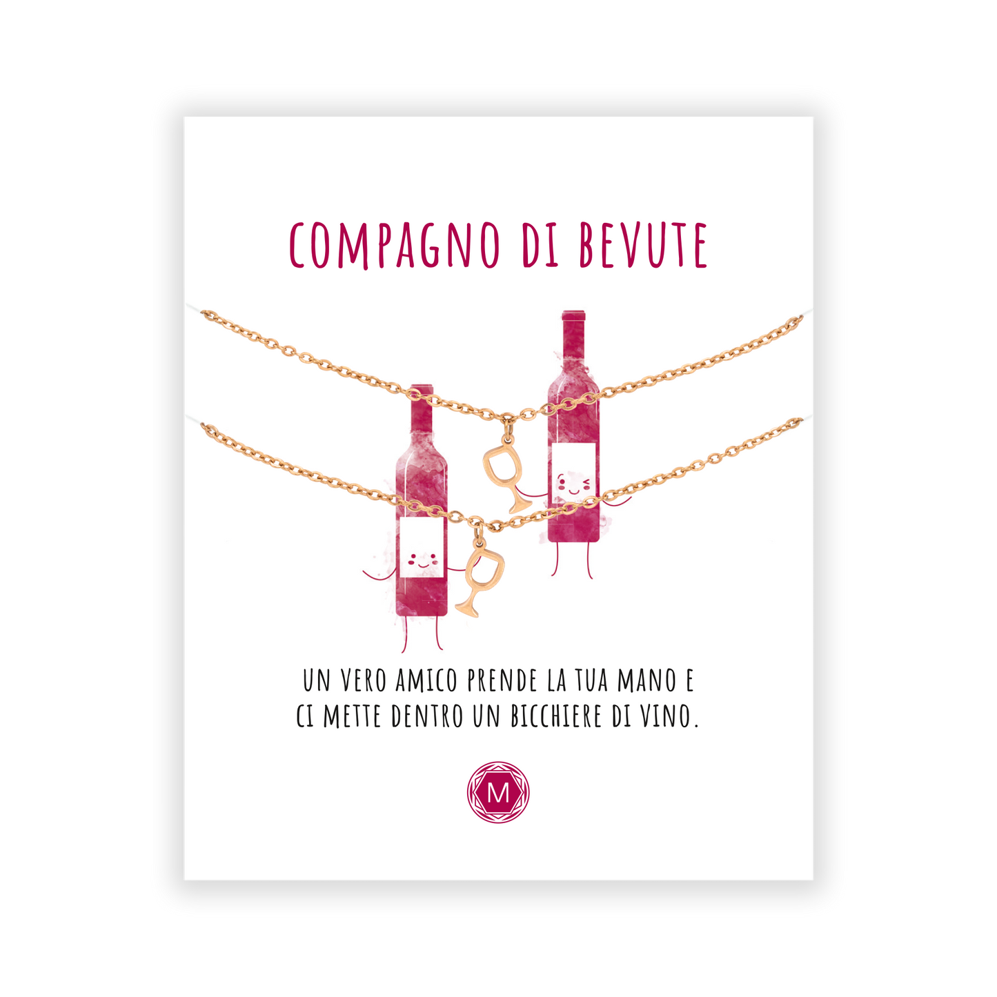 Compagno di bevute 2x Bracciale