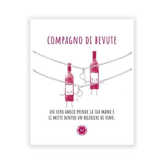 Compagno di bevute 2x Bracciale