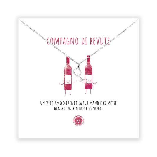 Compagno di bevute Collana