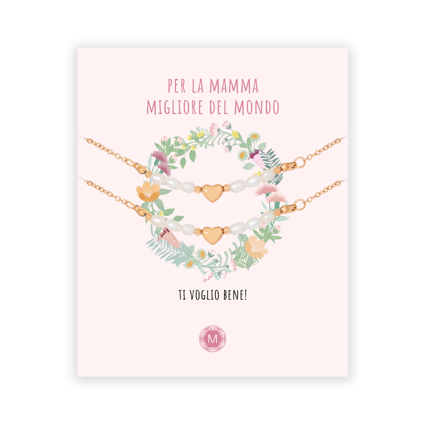 PER LA MAMMA MIGLIORE 2x Bracciale II