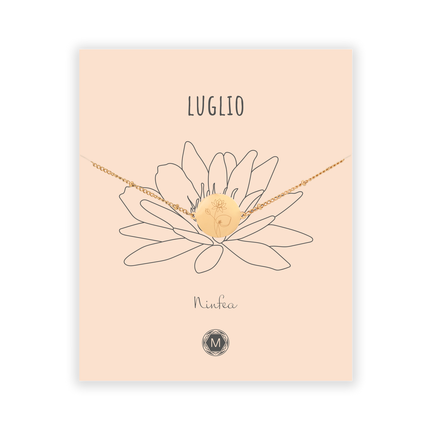 LUGLIO NINFEA Bracciale