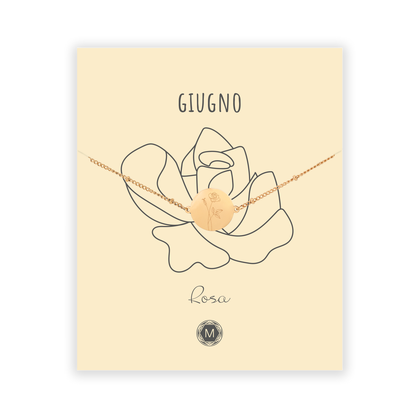 GIUGNO ROSA Bracciale