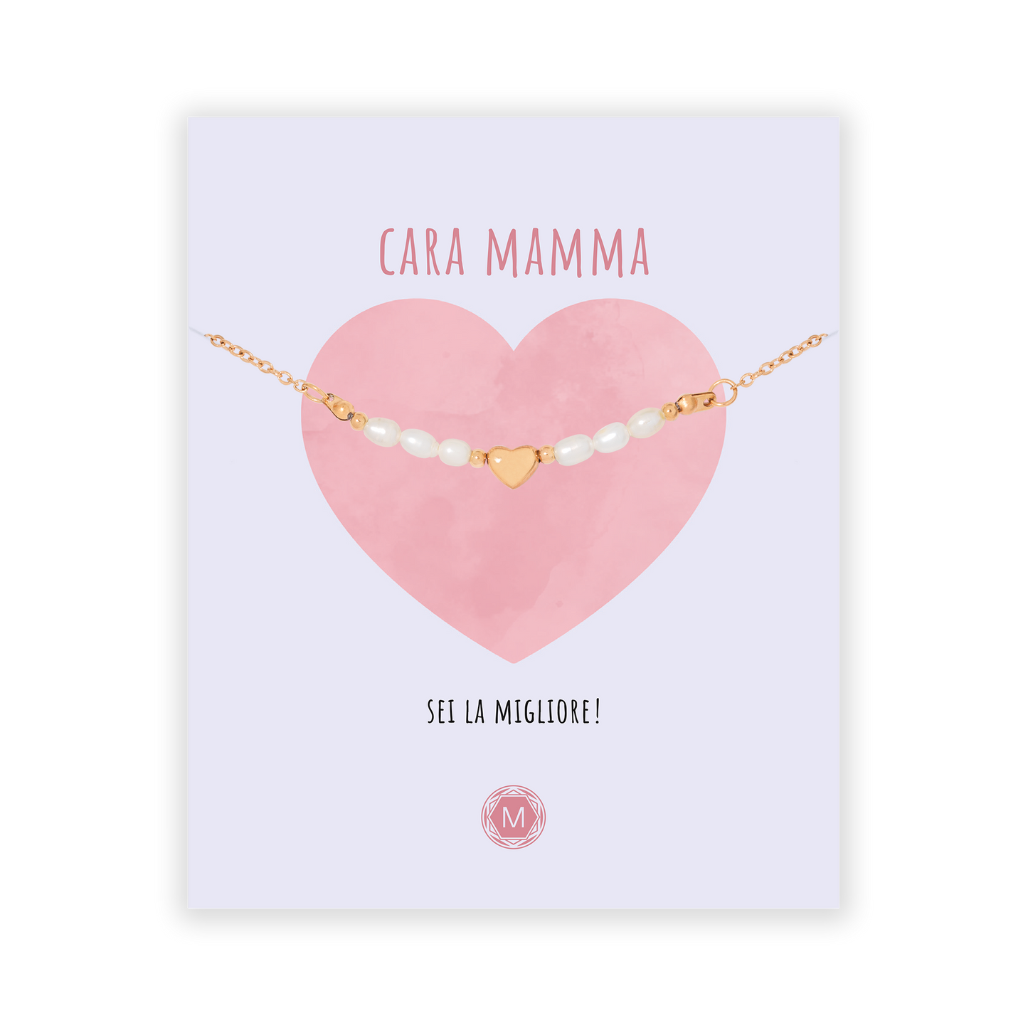 CARA MAMMA (CUORE) Bracciale