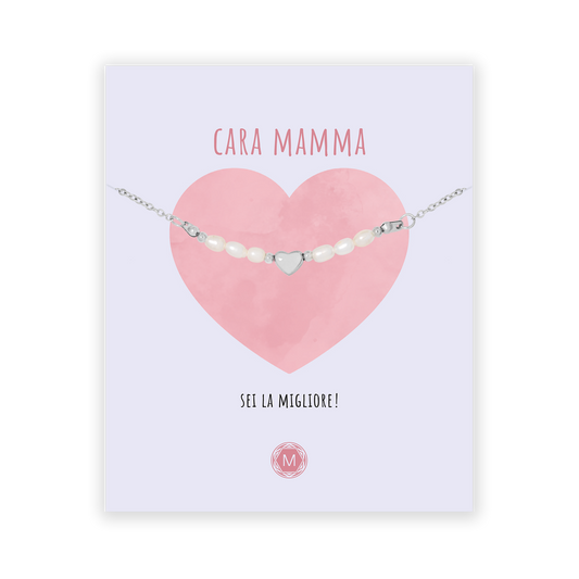 CARA MAMMA (CUORE) Bracciale