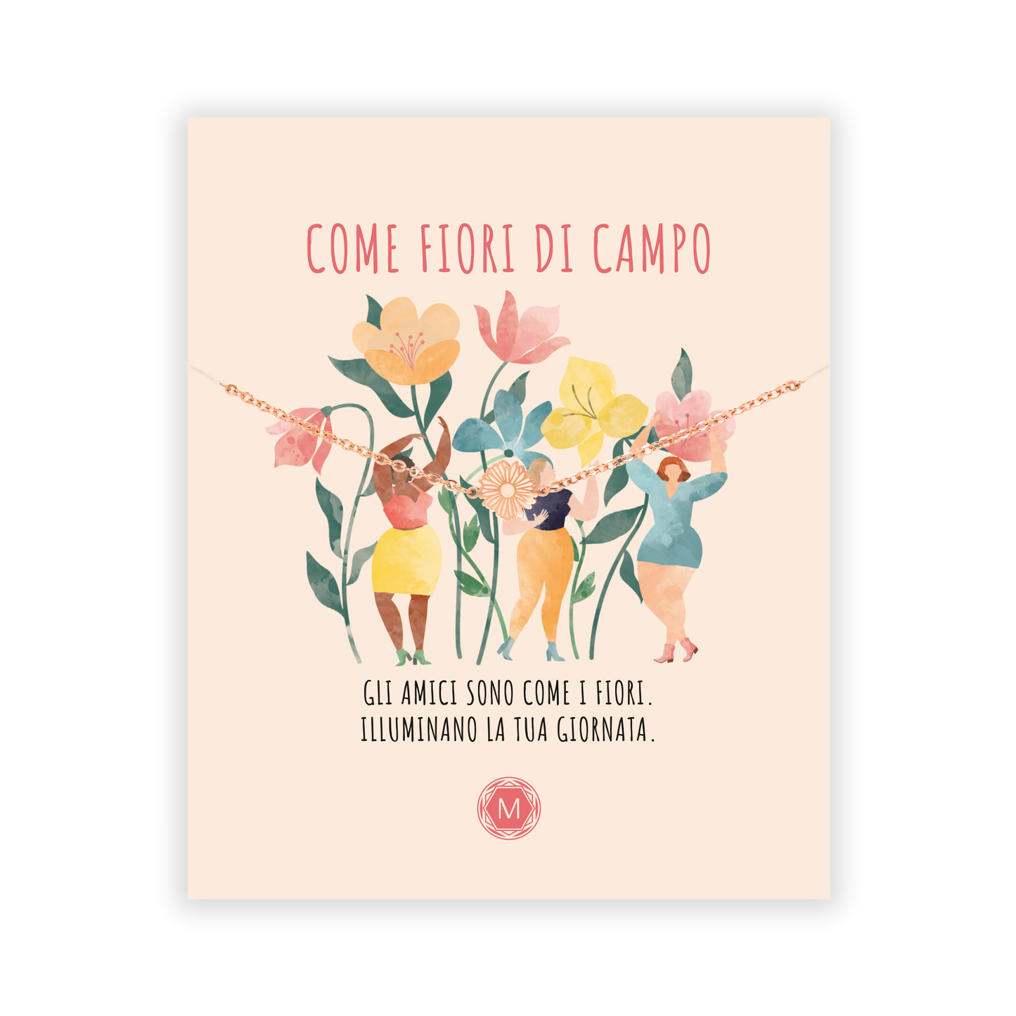 COME FIORI DI CAMPO Bracciale