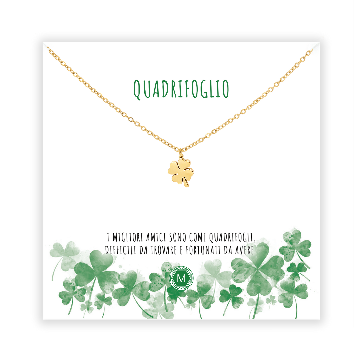 QUADRIFOGLIO Collana