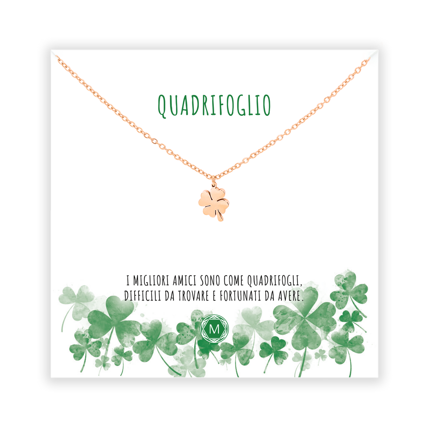 QUADRIFOGLIO Collana