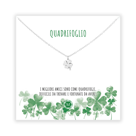 QUADRIFOGLIO Collana