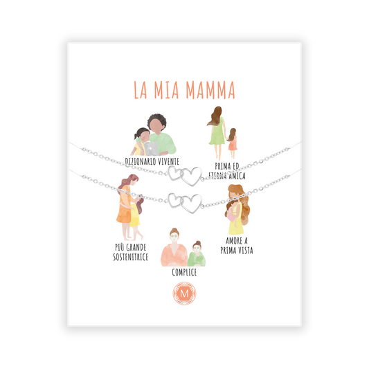 LA MIA MAMMA 2x Bracciale