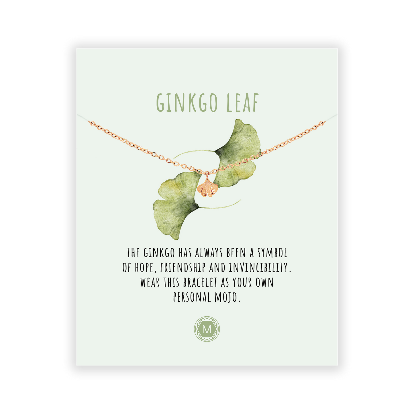 GINKGO LEAF Bracciale