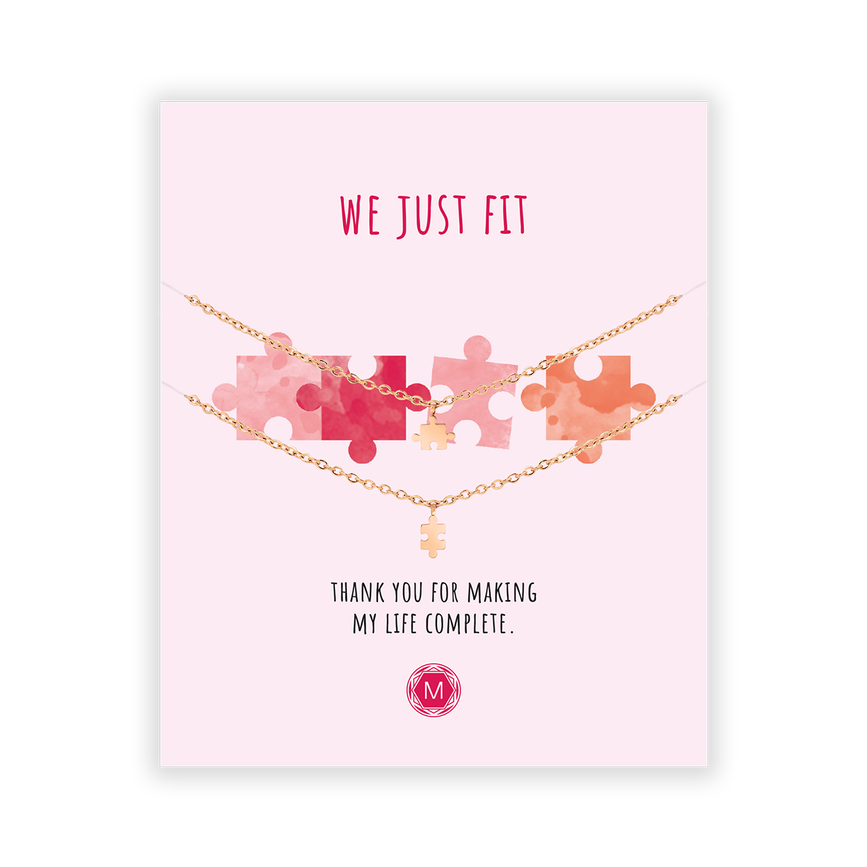 WE JUST FIT 2x Bracciale