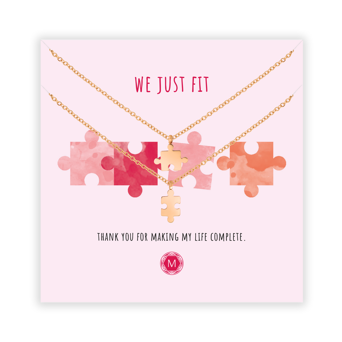 WE JUST FIT 2x Collana