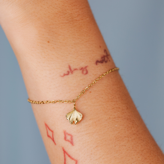 GINKGO LEAF Bracciale