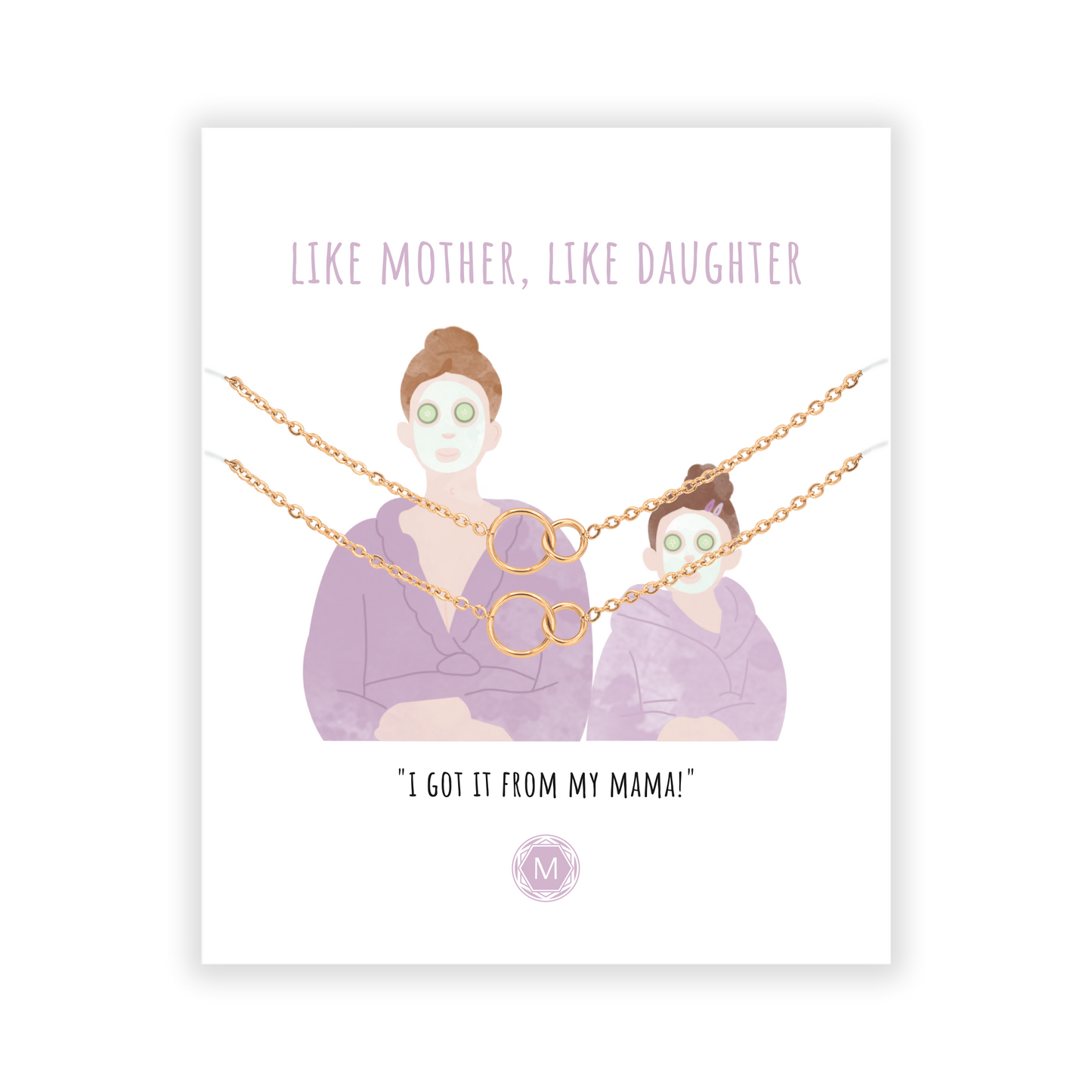 LIKE MOTHER LIKE DAUGHTER 2x Bracciale