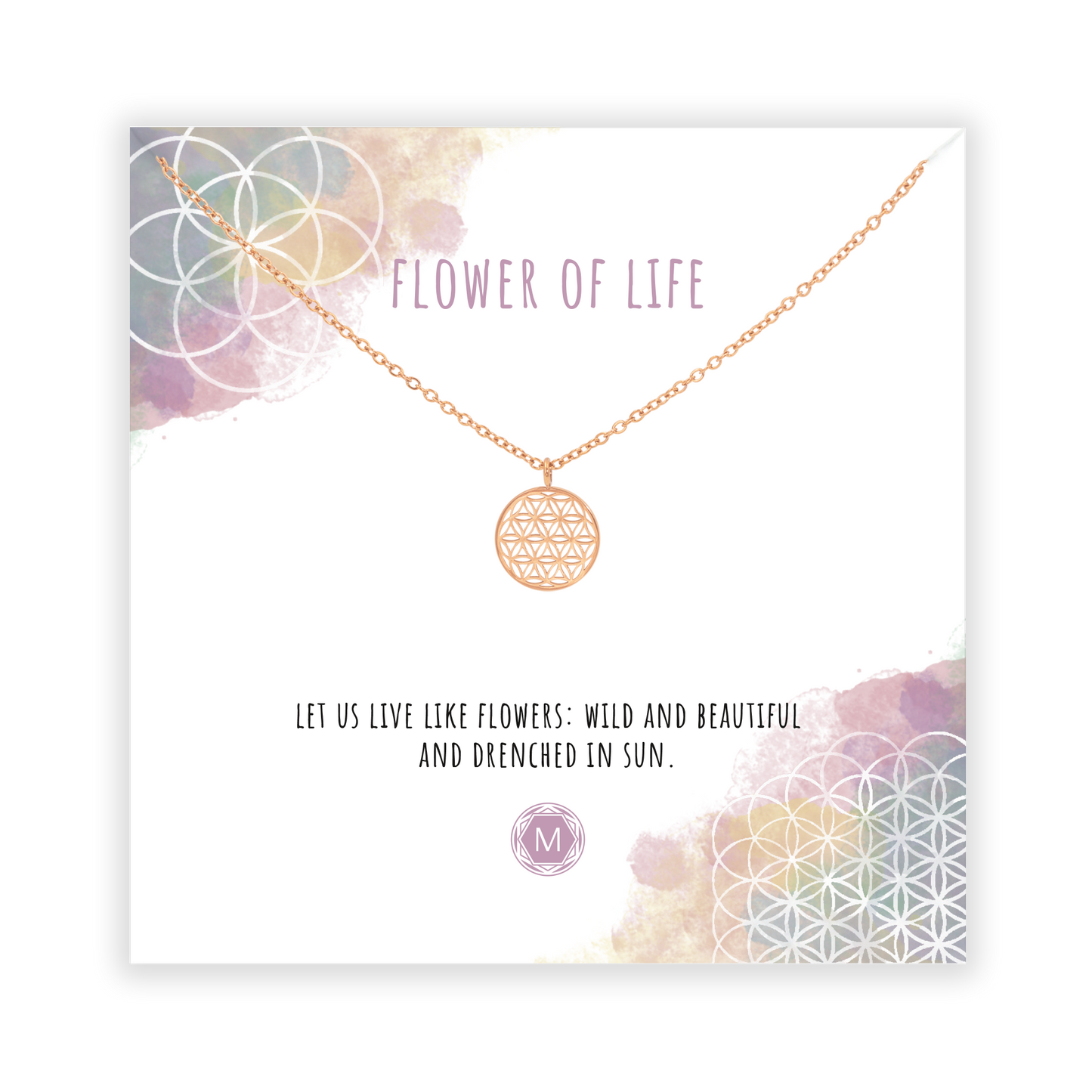 FLOWER OF LIFE Collana