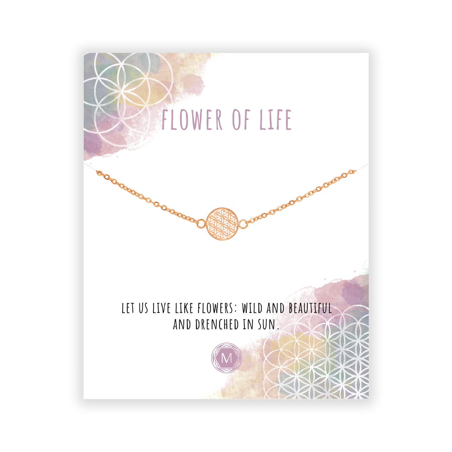 Flower of life Bracciale