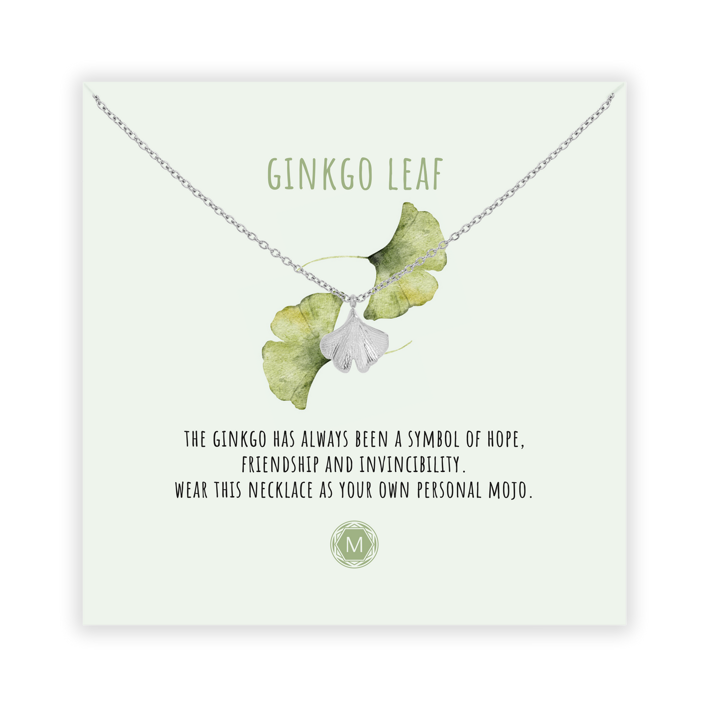 GINKGO LEAF Collana