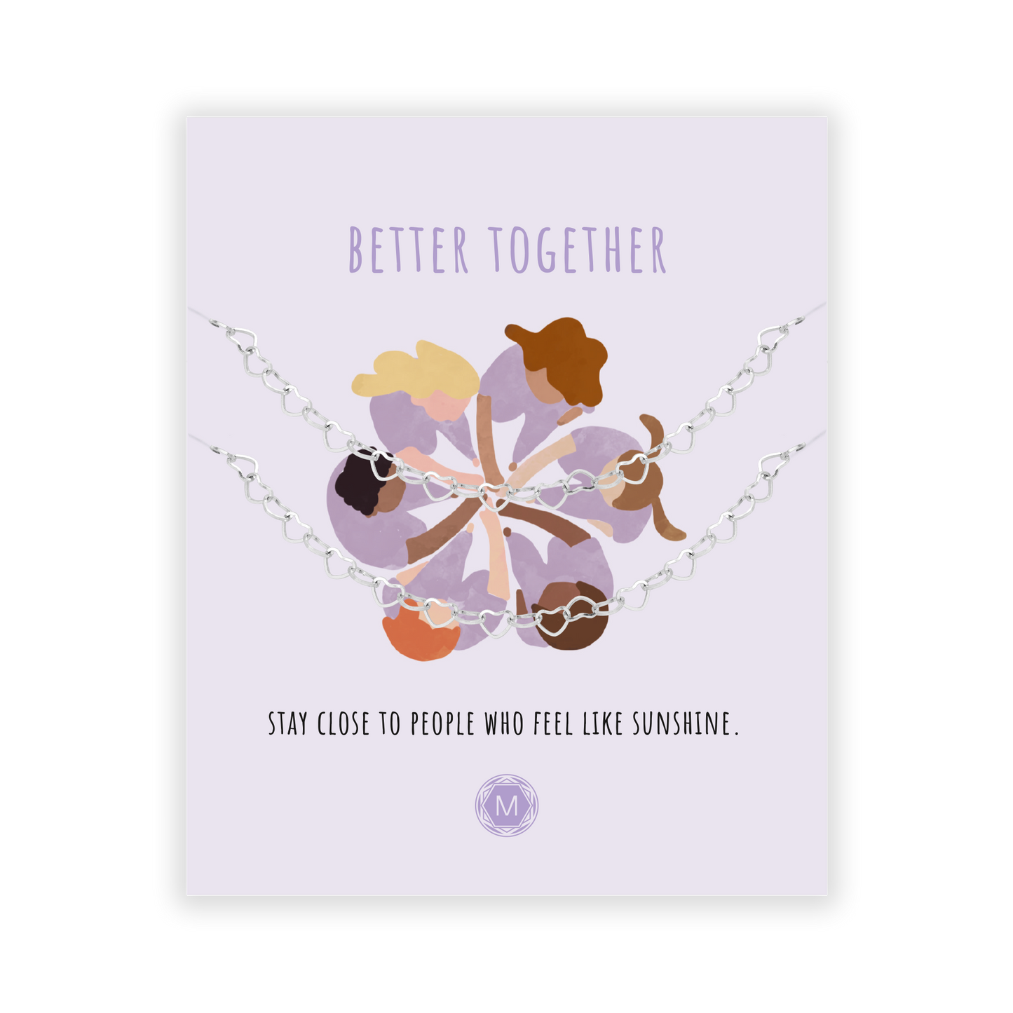 BETTER TOGETHER 2x Bracciale