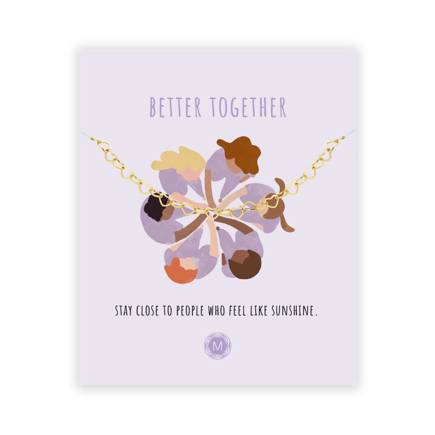 BETTER TOGETHER Bracciale