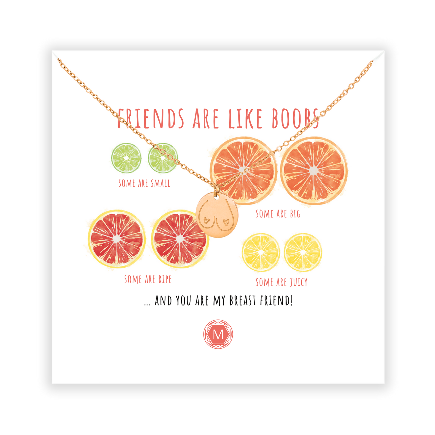 LIKE BOOBIES (FRUIT) Collana