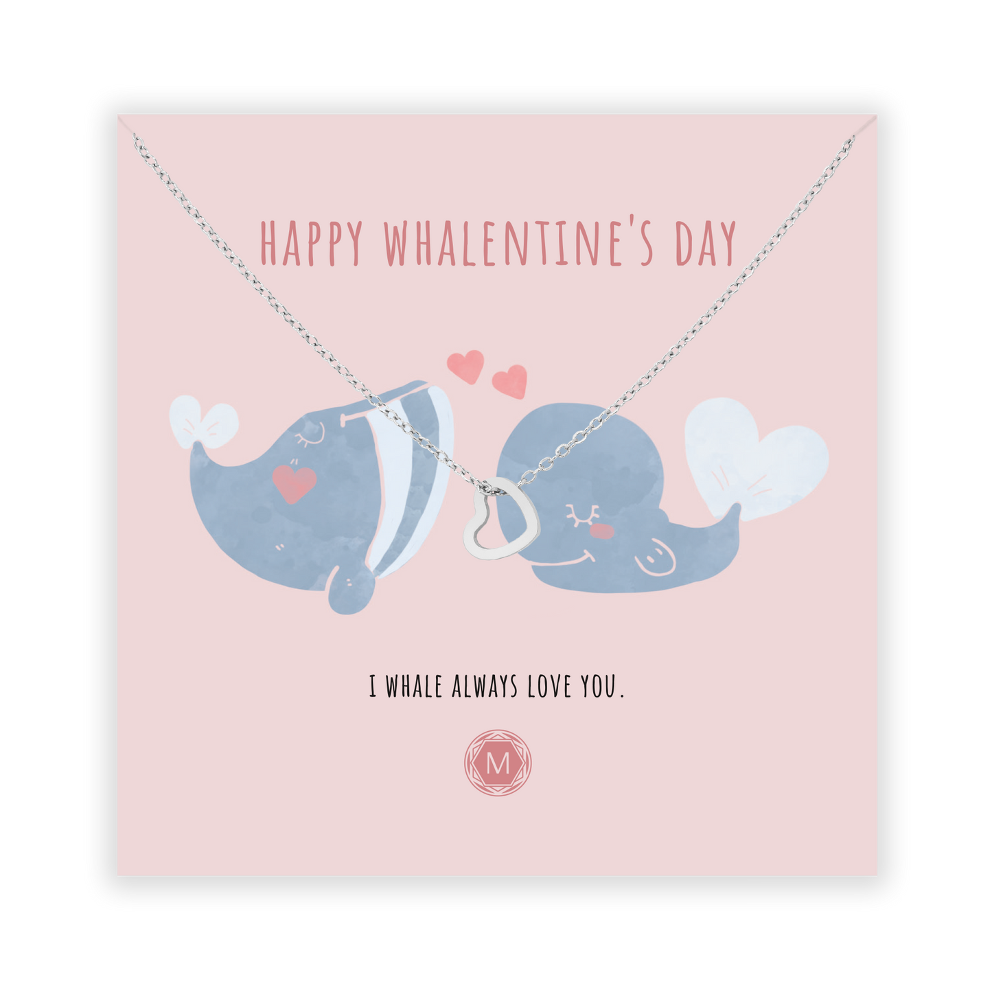 HAPPY WHALENTINE'S DAY Collana