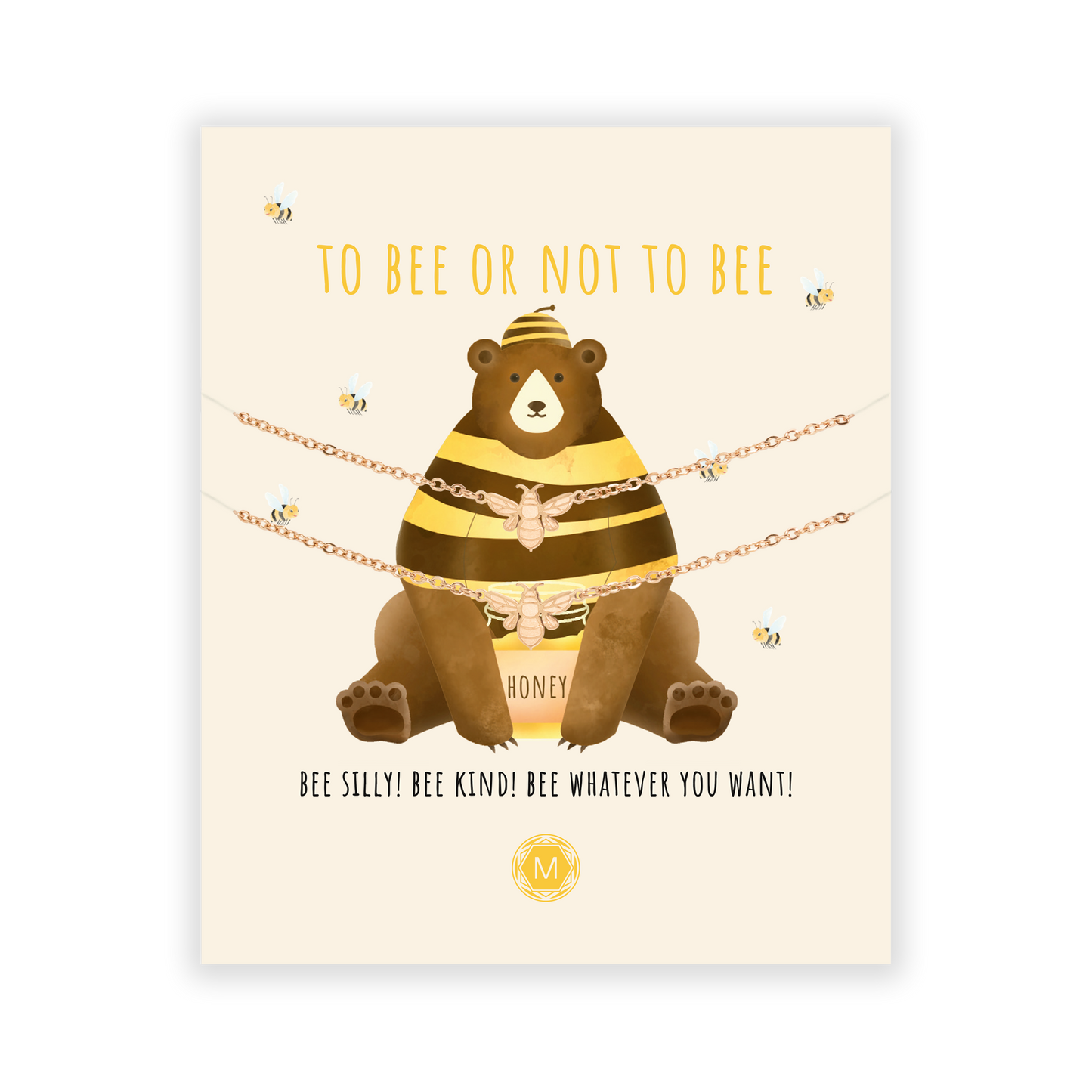 TO BEE OR NOT TO BEE 2x Bracciale