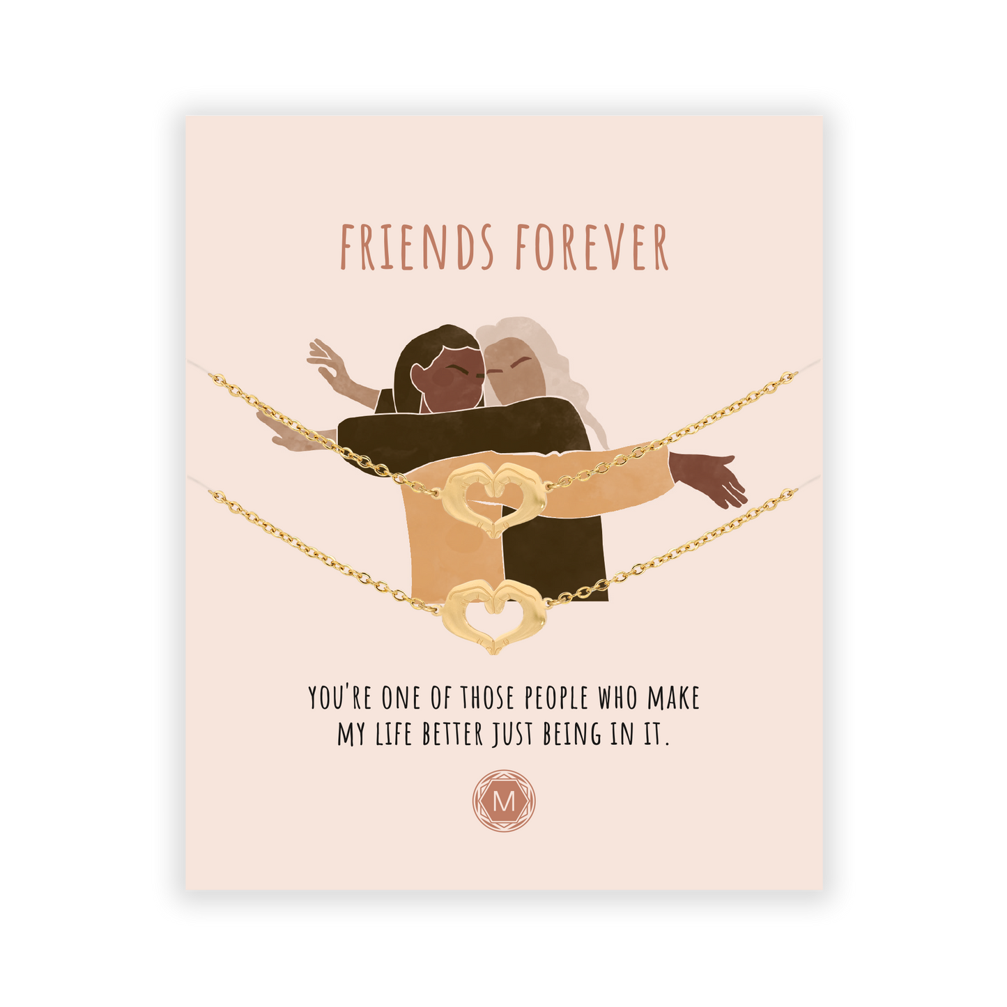 FRIENDS FOREVER 2x Bracciale
