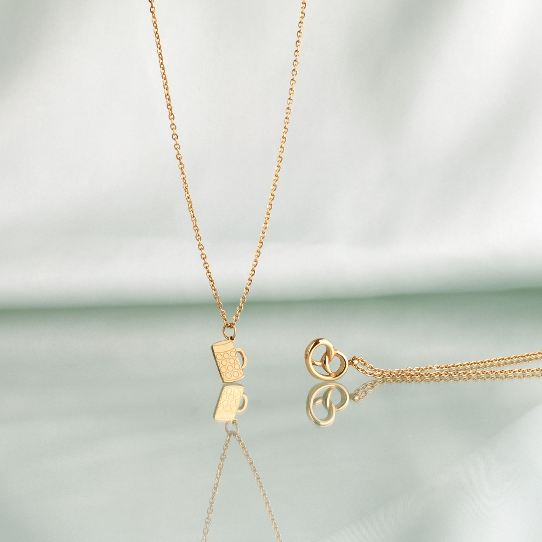 B.F.F. BEER FRIENDS FOREVER 2x Collana