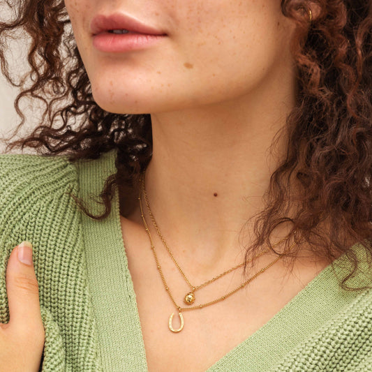 DON'T WORRY, BE LUCKY Collana