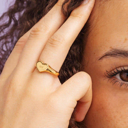 TAKEN Anello Oro Rosa