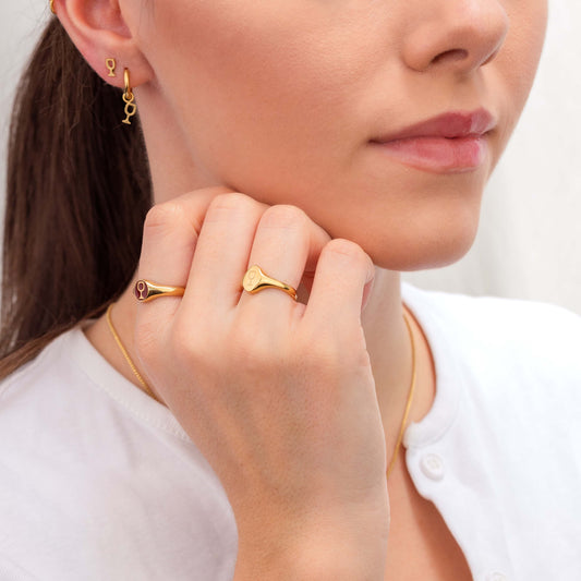 WINEGLASS Anello Argento