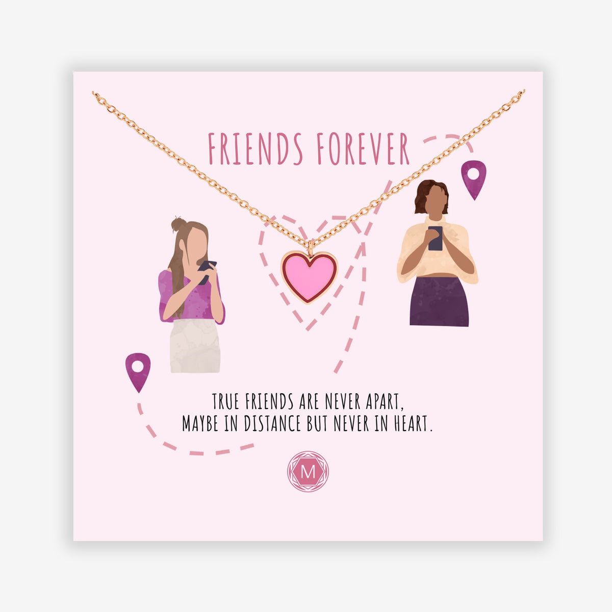 FRIENDS FOREVER II Necklace