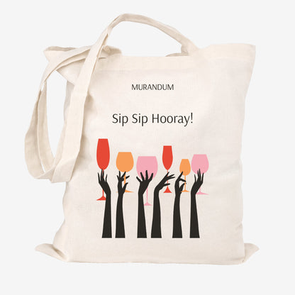 MUR Juta Shopper Sip Sip Hooray!