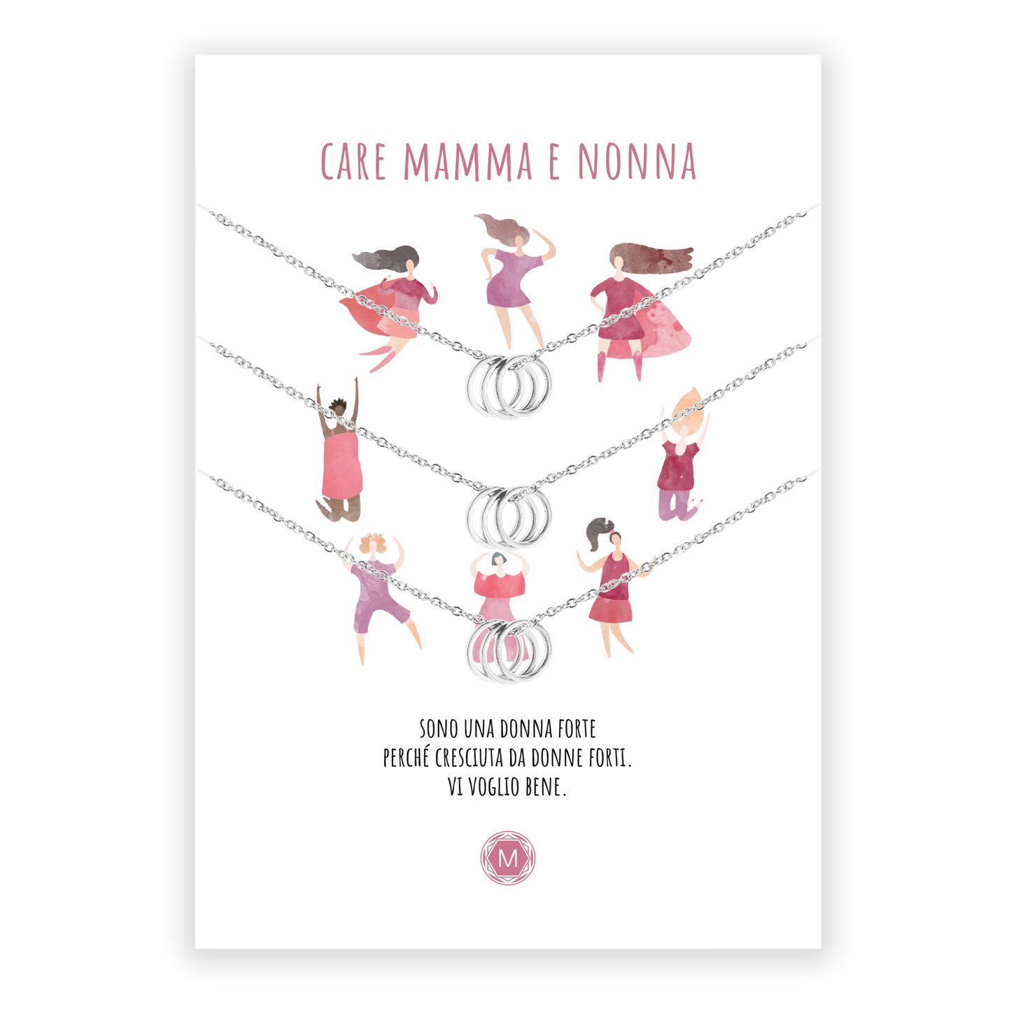 CARE MAMMA E NONNA Collana