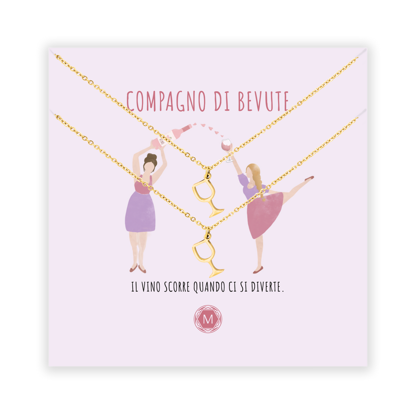 COMPAGNO DI BEVUTE 2x Collana II