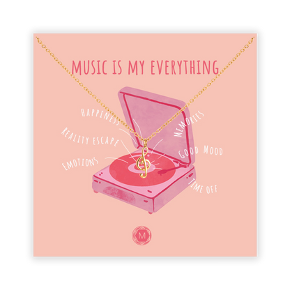 MUSIC IS MY EVERYTHING Collana