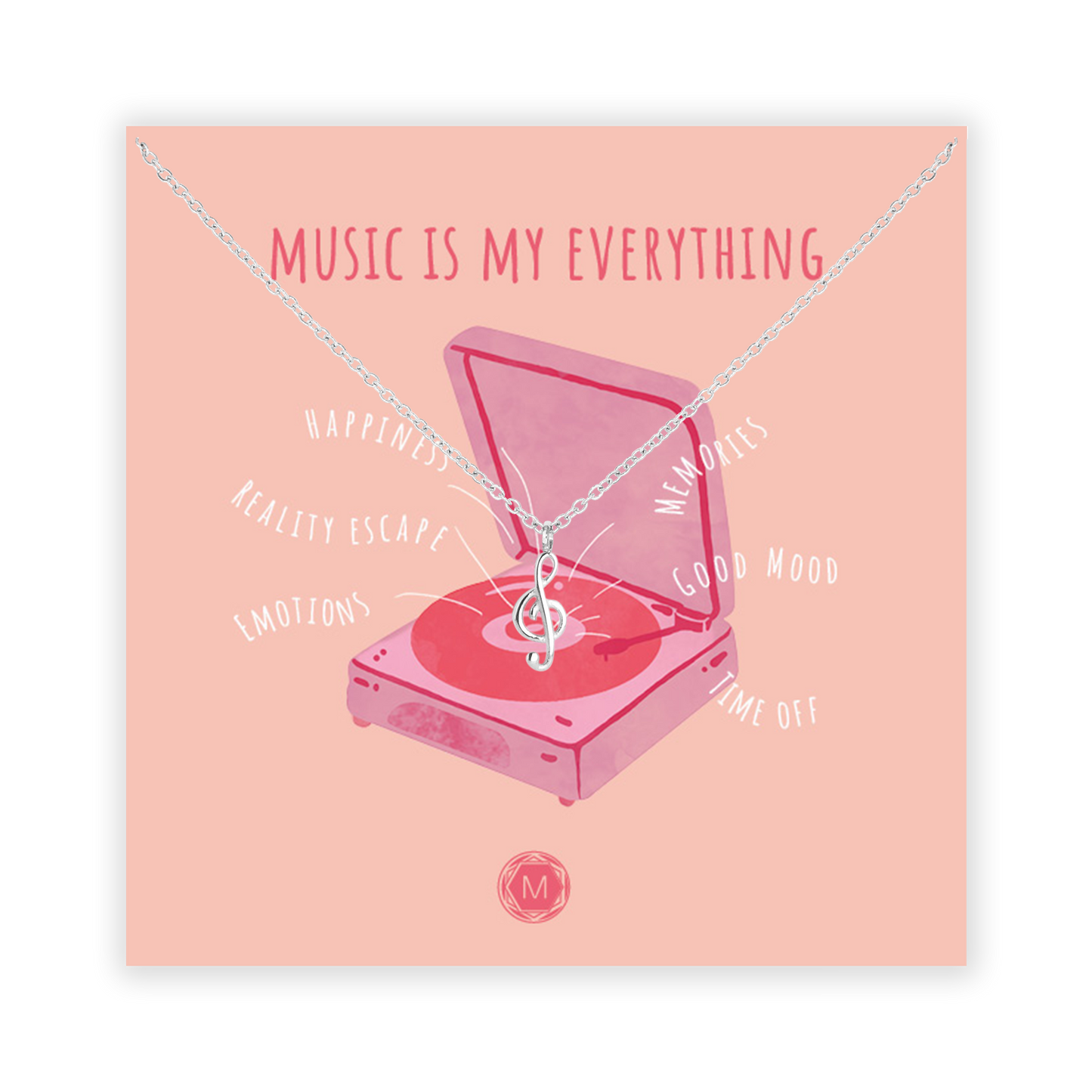 MUSIC IS MY EVERYTHING Collana