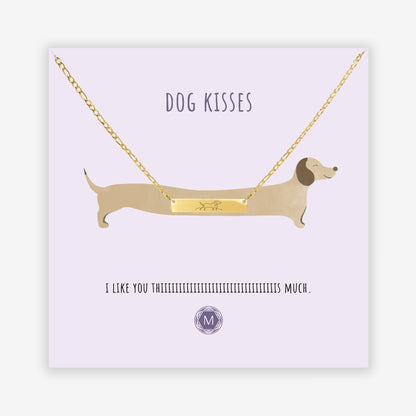 DOG KISSES Necklace