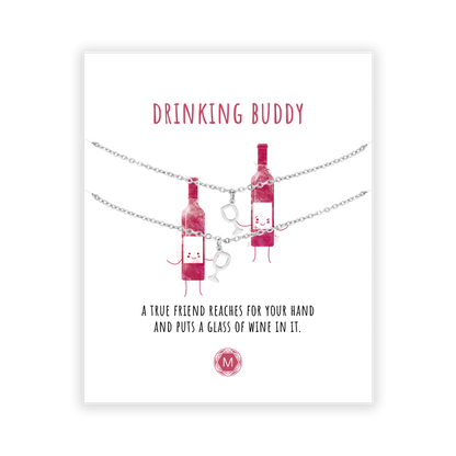DRINKING BUDDY 2x Bracciale 