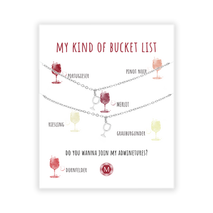 MY KIND OF BUCKET LIST 2x BRACCIALE