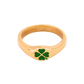 GOOD LUCK Anello Oro Rosa