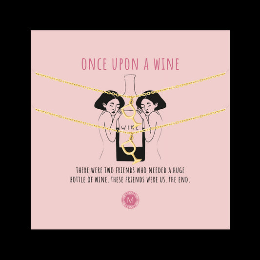 ONCE UPON A WINE x2 Collana