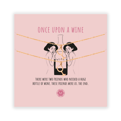 ONCE UPON A WINE x2 Collana