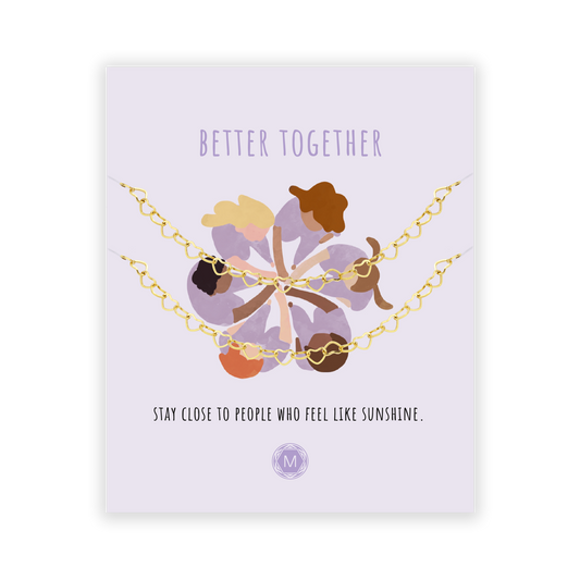 BETTER TOGETHER 2x Bracciale