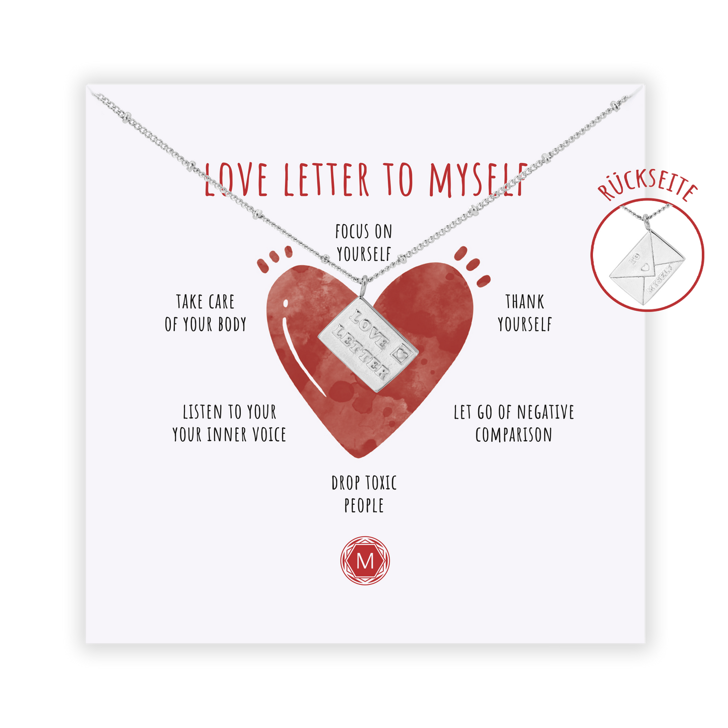 LOVE LETTER TO MYSELF Collana