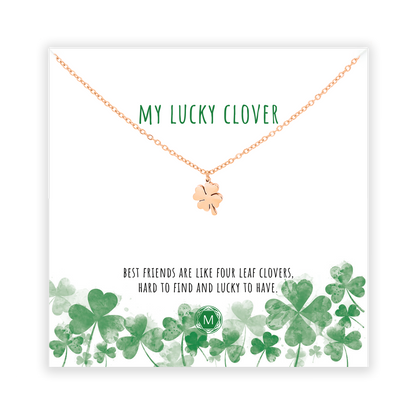 MY LUCKY CLOVER Collana