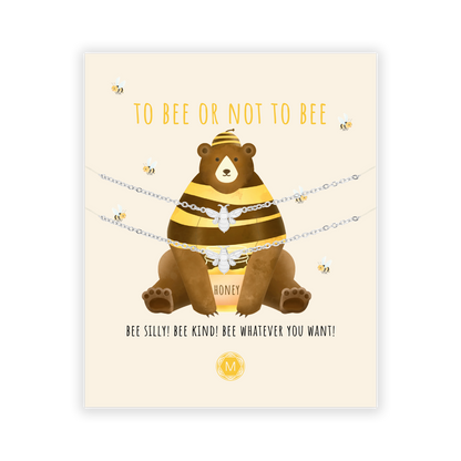 TO BEE OR NOT TO BEE 2x Bracciale 