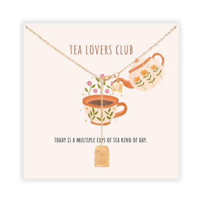 TEA LOVERS CLUB Collana